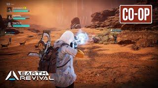 EARTH REVIVAL Gameplay Multiplayer CO-OP Zone Elimination