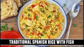 Classic Spanish Arroz con Bacalao | Traditional Spanish Rice with Fish