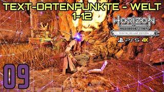 Horizon Forbidden West • Text-Datenpunkte - Welt 1-12 • Datenpunkte *09