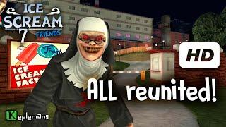 ICE SCREAM 7 Full CUTSCENES | All reunited! | High Definition