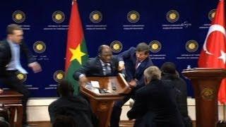 Burkina Faso foreign minister collapses in Turkey