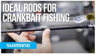 Discover the ideal Shimano Rods for Crankbait Fishing