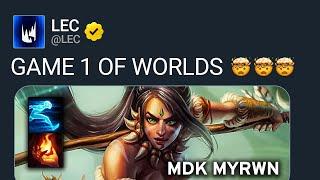 EU's 1ST GAME AT WORLDS 2024 WAS...SOMETHING | MDK vs VKE | IWD Worlds Co-Stream 2024