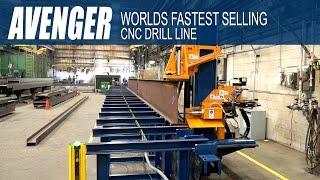 Ocean Avenger CNC Beam Drill Line - Worlds fastest selling beam drill line