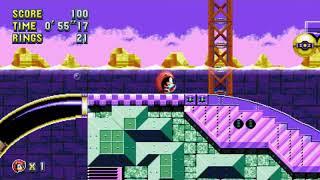 Sonic Mania Plus (PC)- Launch Base 2 (Mods) Mighty in 1'15"53 (Speed Run)
