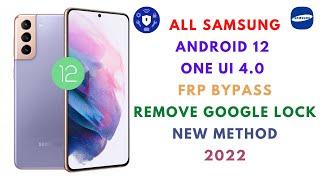 NEW !! ALL SAMSUNG ANDROID 12 FRP BYPASS NEW METHOD