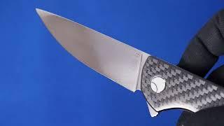 Birukov Andrey Sigma-1 Custom knife S125V Carbon Fiber Russia