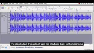 Audacity Tutorial 1: How to import an audio file