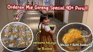 ORDERAN MIE GORENG SPECIAL 40+ PORSI & PERTAMA KALINYA YUMI CHAN NONTON KE BIOSKOP‼️