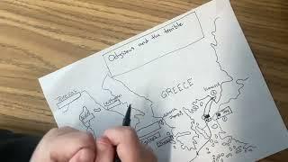 Odysseus and the terrible, horrible, no good, very bad business trip (Odyssey map notes)