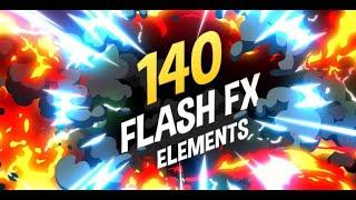 140 Flash FX  for After effects Without Any Plug-ins Free Download