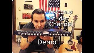 *PreSonus Studio Channel* Preamp DEMO - Acoustic Guitar Direct