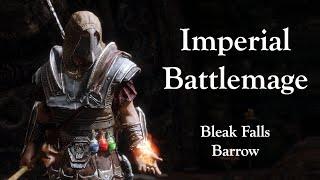 Skyrim Requiem | Imperial Battlemage - Bleak Falls Barrow