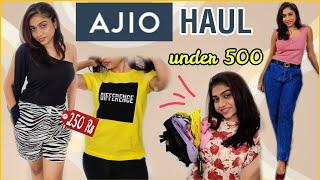 *UNDER 500 INR* |  SUMMER AJIO HAUL 2021 | Tops, dresses and shorts | AJIO TRY ON HAUL 2021