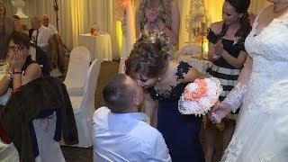 Amazing surprise marriage proposal at a wedding