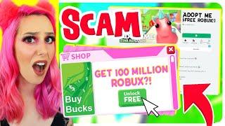 I Played FAKE Adopt Me Games.. I GOT SCAMMED... Adopt Me Scamming (Roblox)