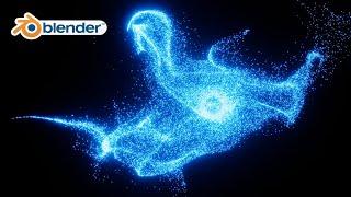 Blender - Sci-Fi Particle Simulation in Eevee Blender 2.8