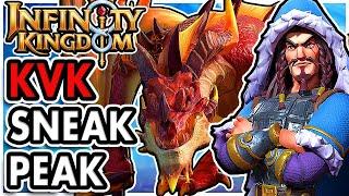 KVK IS HERE! Sneak Peak Footage! Infinity Kingdom Patch 1.7 Review