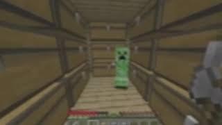 Creeper blows up kid's torch chests