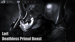 Larl Deathless Primal Beast - Dota 2 Pro Dark Side [Larl Deathless Game #14] 4K