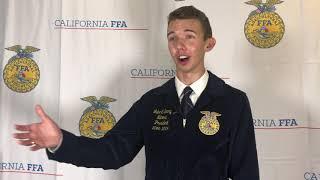 California FFA Foundation Big Day of Giving Luke'O Leary