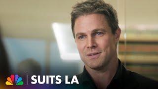 LEAK: Ted Grills Erica About a Hot New Client | Suits LA | NBC