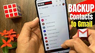 How to Backup Phone Contacts to Gmail in Redmi