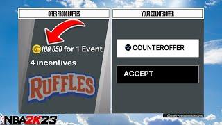 USE THIS HIDDEN ENDORSEMENT TRICK TO GET MORE VC IN NBA 2K23!