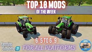 TOP 10 MODS OF THE WEEK - Farming Simulator 22