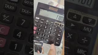 Calculator Tax+ and Tax - kaise use kare