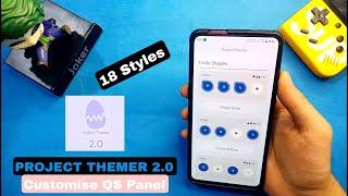 Project Themer 2.0 | Customise your QS Panel | Magisk Module + App Combo for Android 12 | HINDI