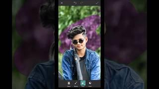 Purple Colour Tone Photo Editing || PicsArt Photo Editing 2023 #shorts