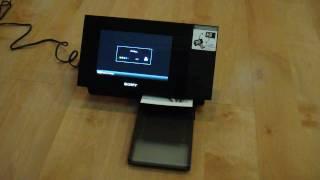 Sony Digital S-Frame DPP F700's print function