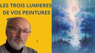 LES TROIS LUMIERES DU PEINTRE