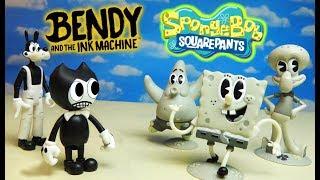 BENDY and the Ink Machine SPONGEBOB SQUAREPANTS Crossover Figures?!