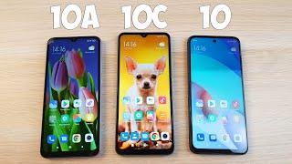 REDMI 10A VS 10C VS 10 - ВЫБИРАЕМ ЛУЧШИЙ РЕДМИК! ПОЛНОЕ СРАВНЕНИЕ