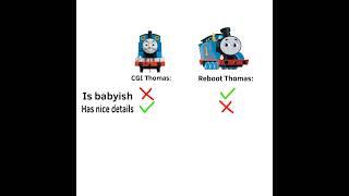 CGI Thomas vs Reboot Thomas