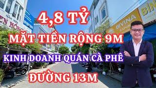 Bán nhà mặt tiền kinh doanh rộng 9m trung tâm Nha Trang bốn tầng vừa ở vừa kinh doanh 4,8 tỷ