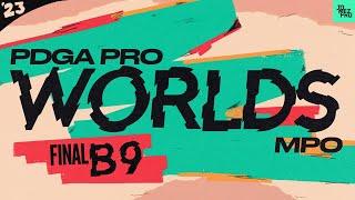 2023 PDGA Pro World Championships | MPO FINALB9 | Robinson, Scott, Heimburg, Klein | Jomez Disc Golf