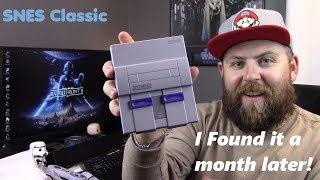 Found a Snes Classic a Month later