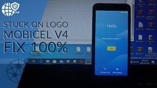 Fix Stuck On Logo Mobicel V4 & Repair Mobicel V4 Firmware || Mobicel V4 Repair Firmware 100% Done