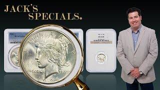 Jack’s Picks: 1926-P Peace Dollar MS66+ and much more!