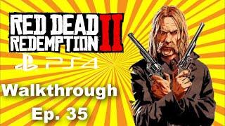 Dusty Morgan Caught Inside A Trap (Red Dead Redemption 2 PS4 Walkthrough Gameplay) Ep. 35