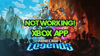 Fix Minecraft Legends Not Launching Not Opening On Game Pass /Xbox App Microsoft Store Windows 11/10
