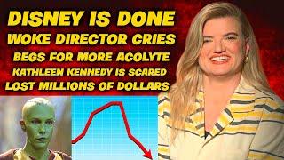 LOSER! Woke Director CRIES After Disney FIRES Acolyte Actress For Losing Millions In Disaster Rating