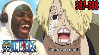 I CAN'T BELIEVE HE'S ACTUALLY REAL!!!! | One Piece Episodes 387-388 REACTION!!!