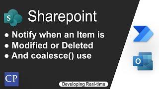 Send email notifications when an item is modified in a sharepoint list using power automate