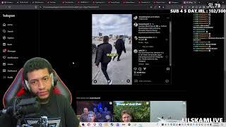 Longest distance catching a marsh mellow in mouth (male) insaneshayne1 | LILSKAMLIVE REACTS