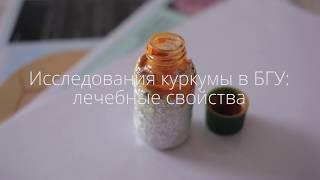 Исследования куркумы в БГУ: лечебные свойства