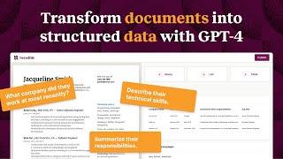 Sensible Instruct: Document Extraction Powered By GPT-4